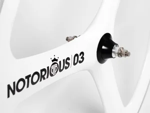 BLB Notorious 03 Carbon Rear Wheel - White — BIKE4LIFECHICAGO