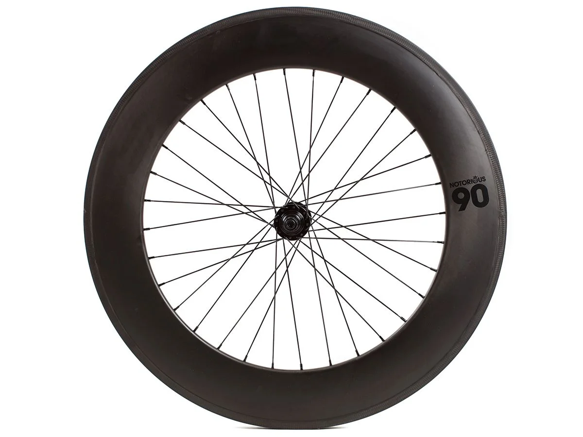 BLB NOTORIOUS FRONT WHEEL - BLACK — BIKE4LIFECHICAGO