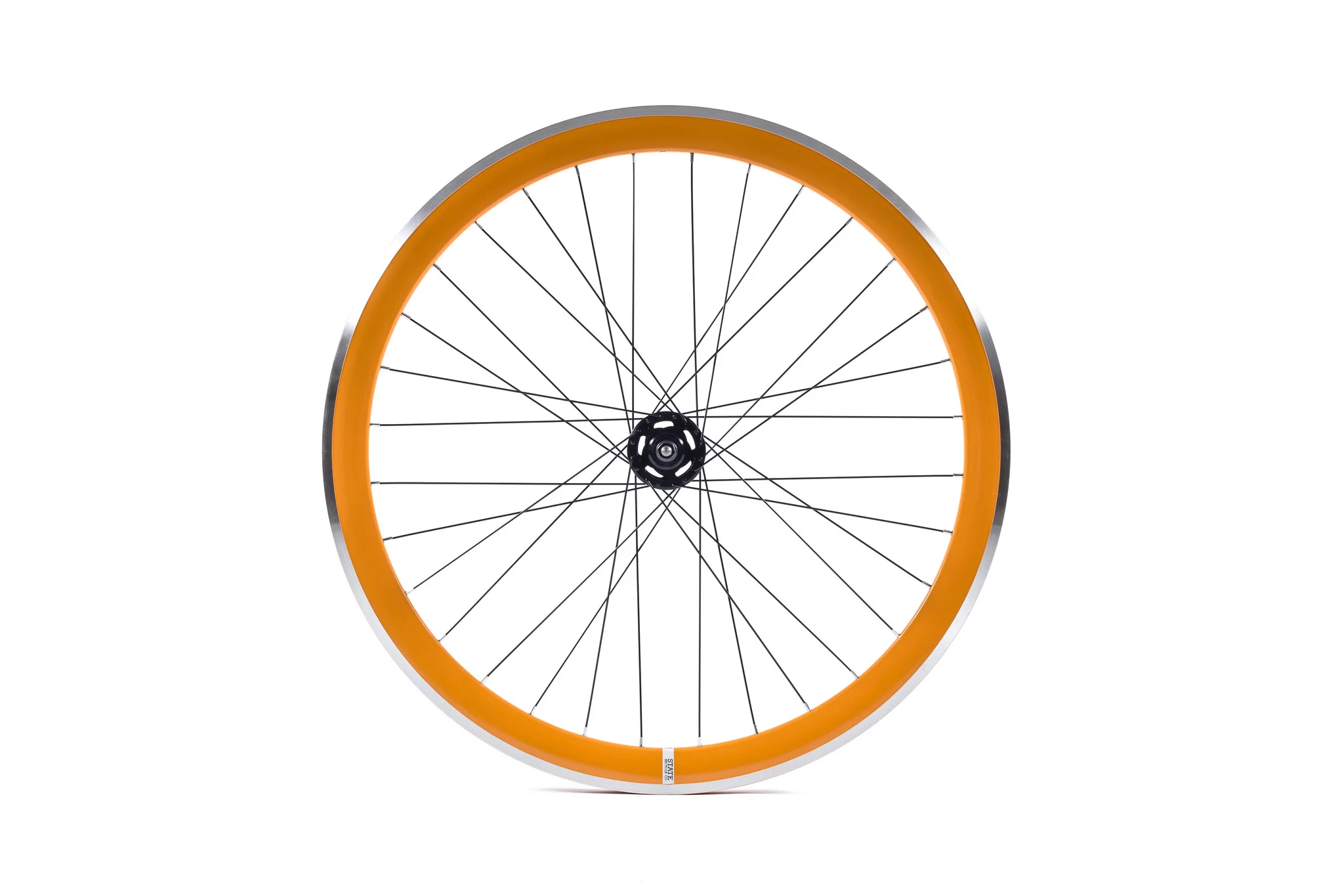 State Bicycle Co. Orange Wheels