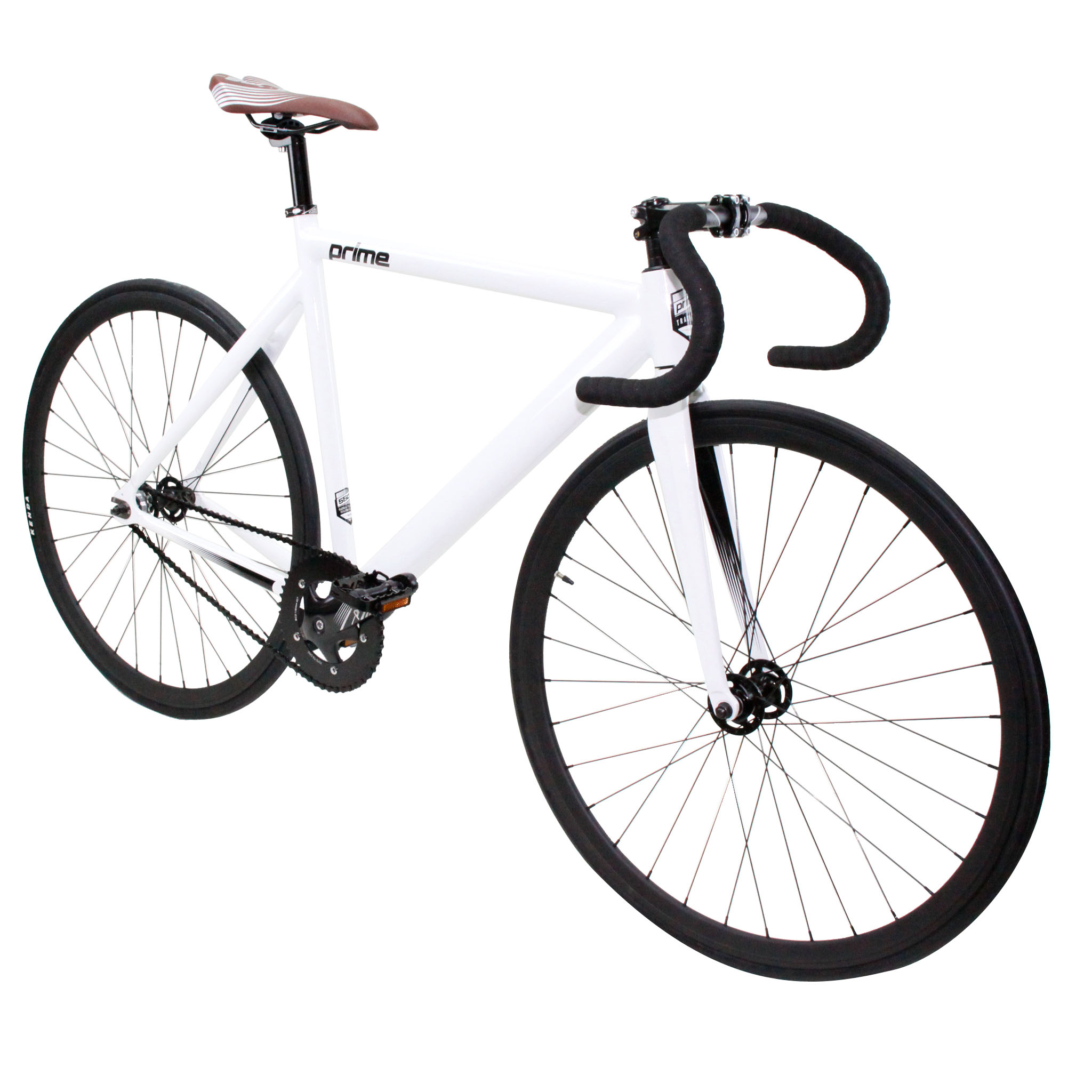 Prime White Fixed Gear Bike — BIKE4LIFECHICAGO