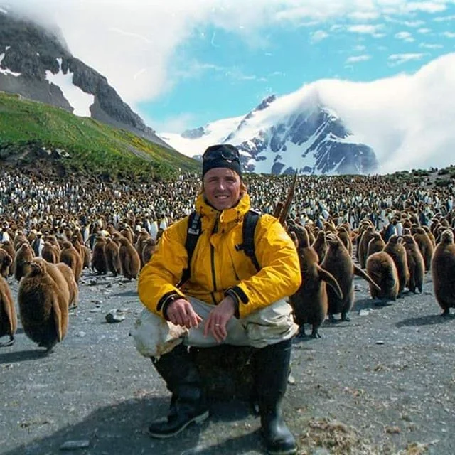 We share this planet with so many amazing animals. Here @sick_rick_armstrong is hanging out with King Penguins  #protectwildlife #lifeofadventure #protectourwinters #animals #Instagram  #wildernessculture #Penguins #neverstopexploring #tnf @thenorthf