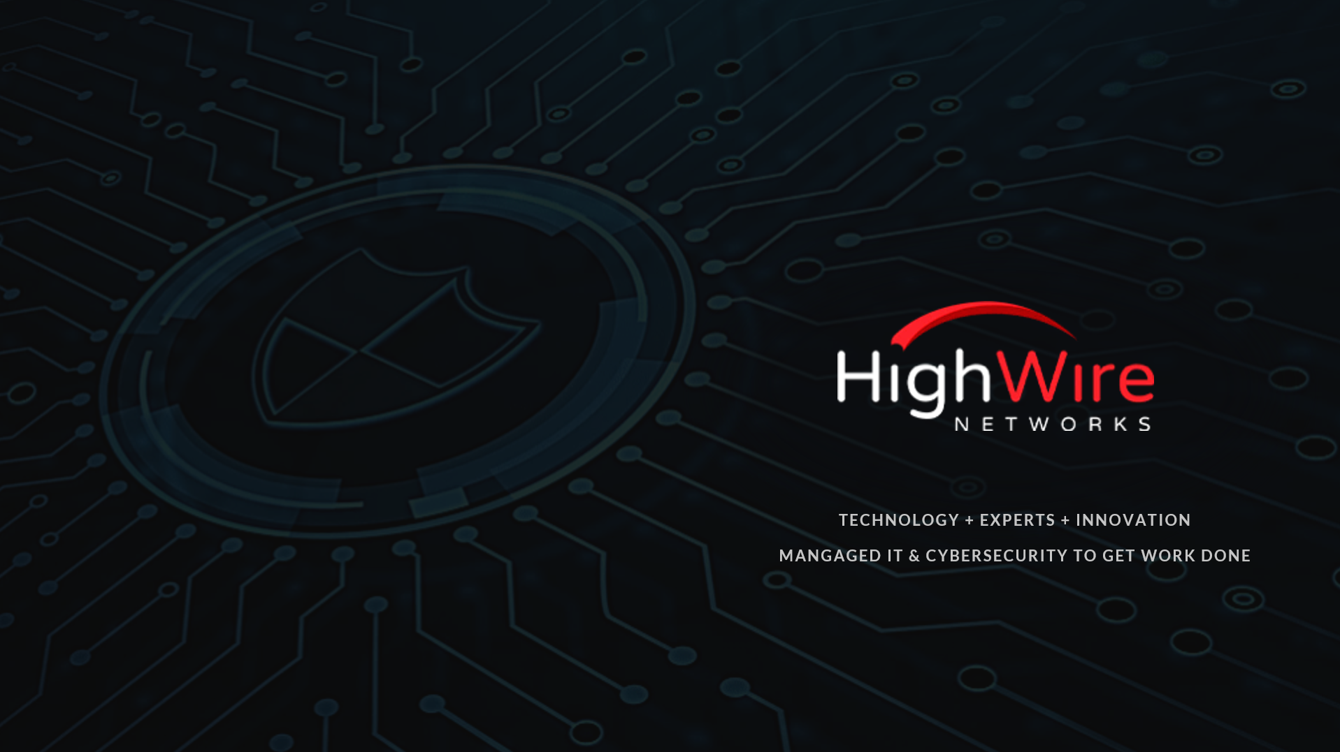  High Wire Networks   OTQQB: HWNI   Highwirenetworks.com   Graphic design by CMA.    