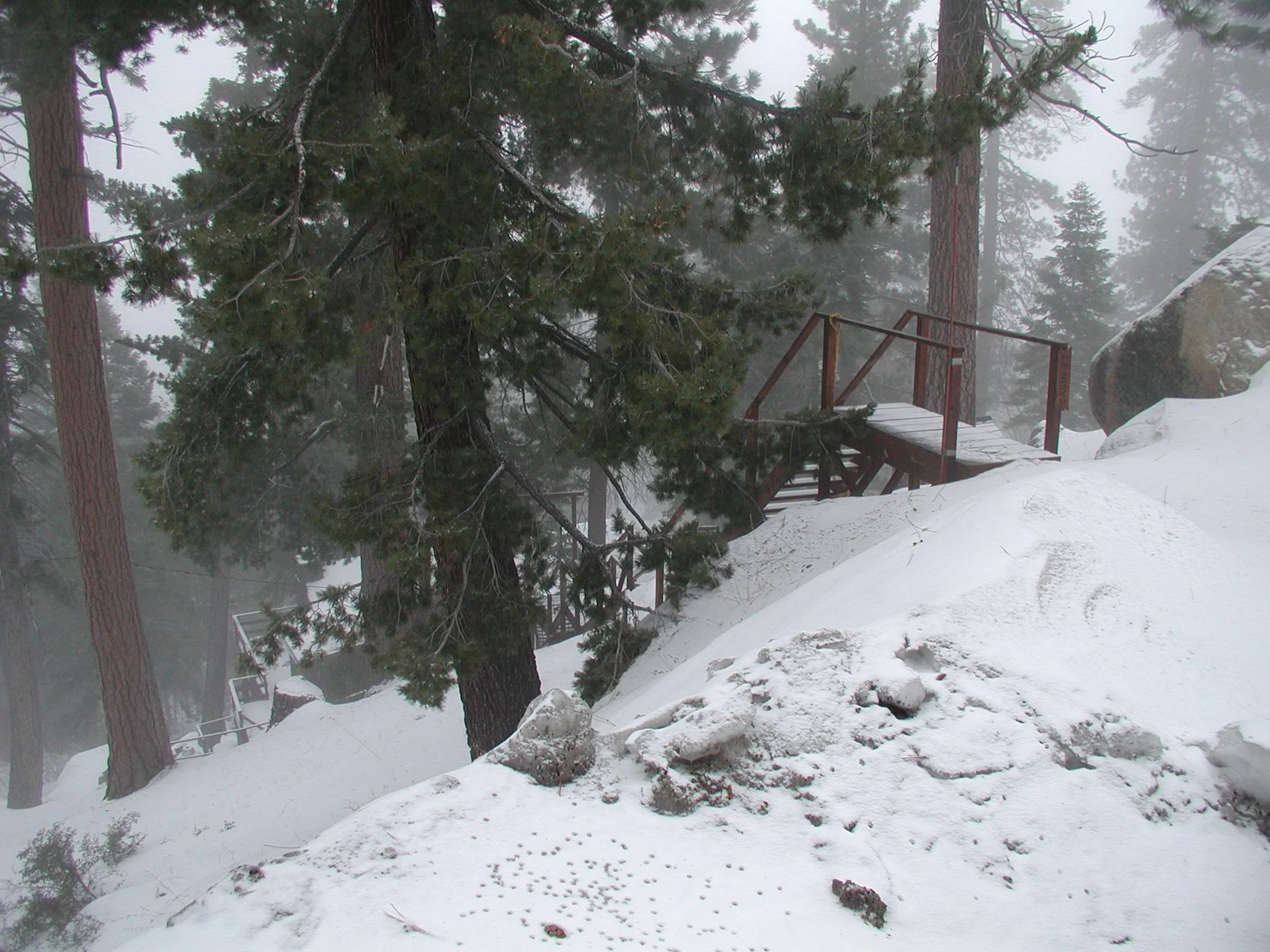 Looking North at Cabin 27
