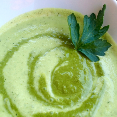Parsley dipping sauce
