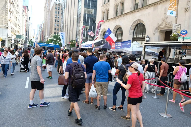 More than 100,000 people attended The Big Apple Barbecue Block Party during the past eight years.