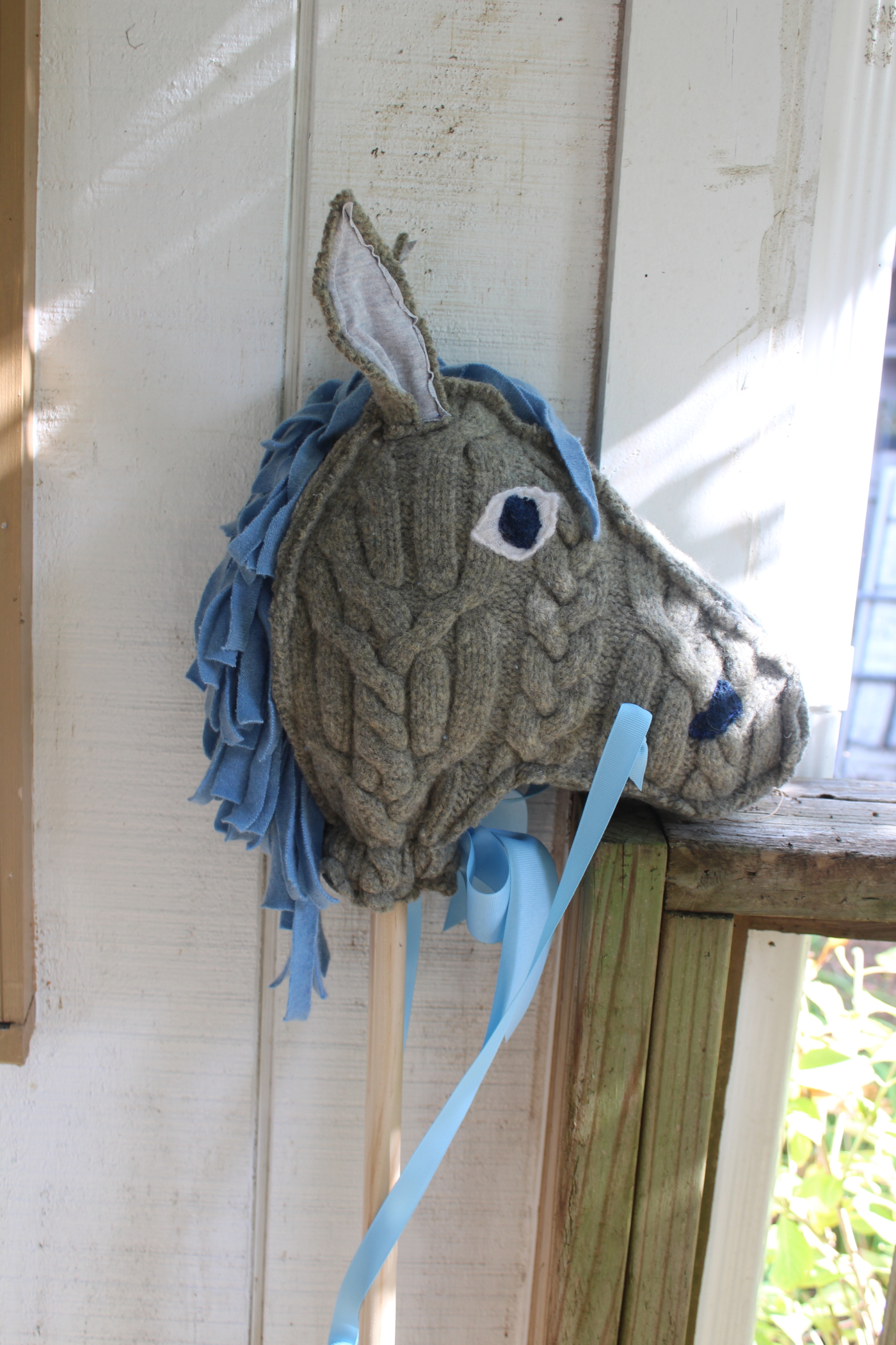  This grey horse went off to a home at this weekend's show and never made it to the shop. 