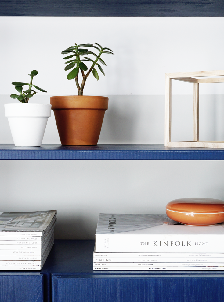 Studio Office Shelving. LO Design Studio Canberra Interior Designer