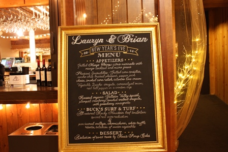 Custom Chalkboard Sign by My Little Midge