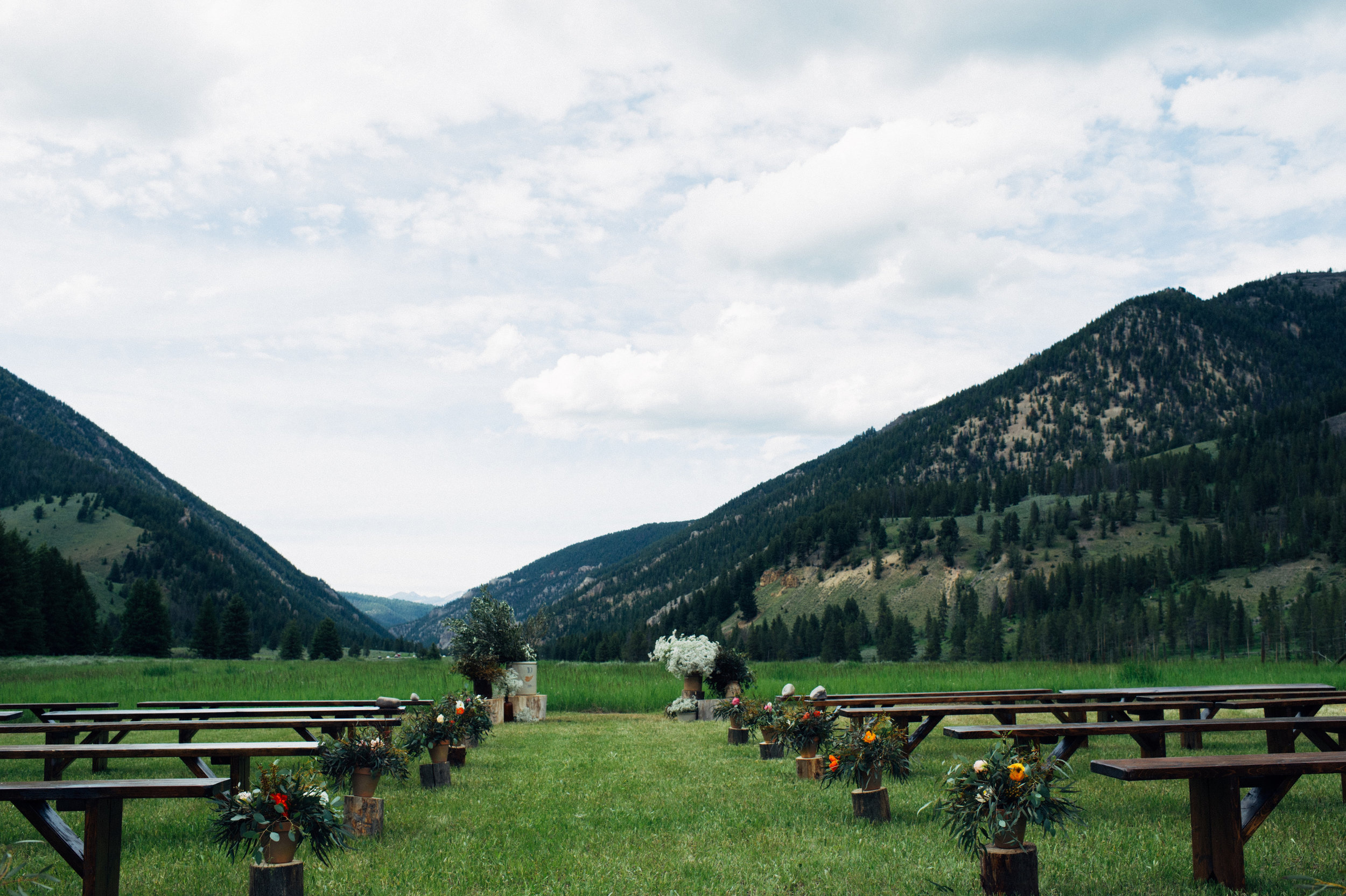 Meredith & Cameron Ceremony at 320 Guest Ranch