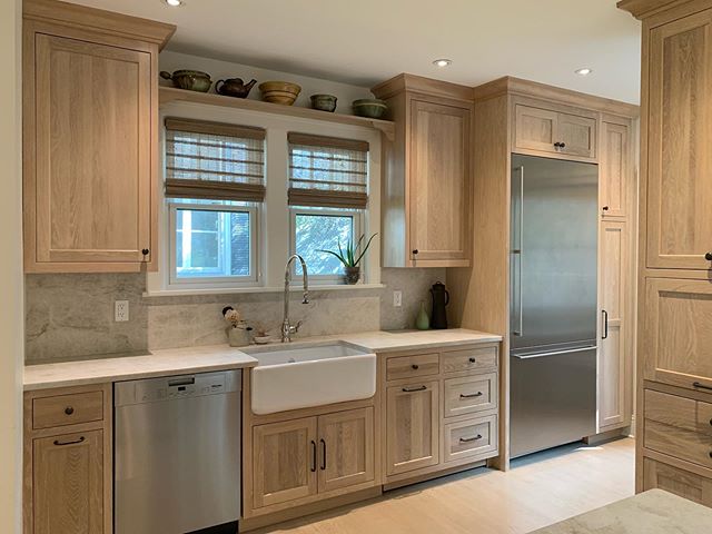 Irvington Kitchen Renovation 🗝 #kitchen #renovation #historical #district #irvington #newyork #rivertowns #reno #construction #beforeandafter #customkitchen #limedoak #millwork #wood #cabinets #cabinetry #stone #quartz #countertops #luxury #home #interiors #interiordesign #westchesher #home #design #designer
