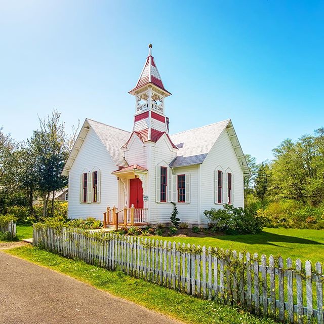 Historic Oysterville Church. Built in 1892. #church #architecture #longbeachwa