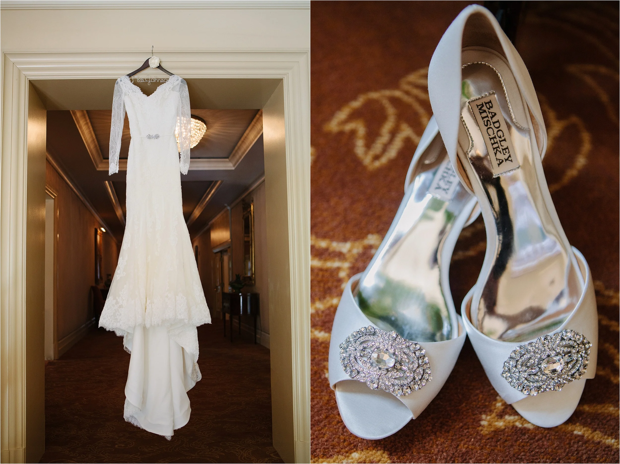 Descanso Gardens Wedding Dress Detail Photo