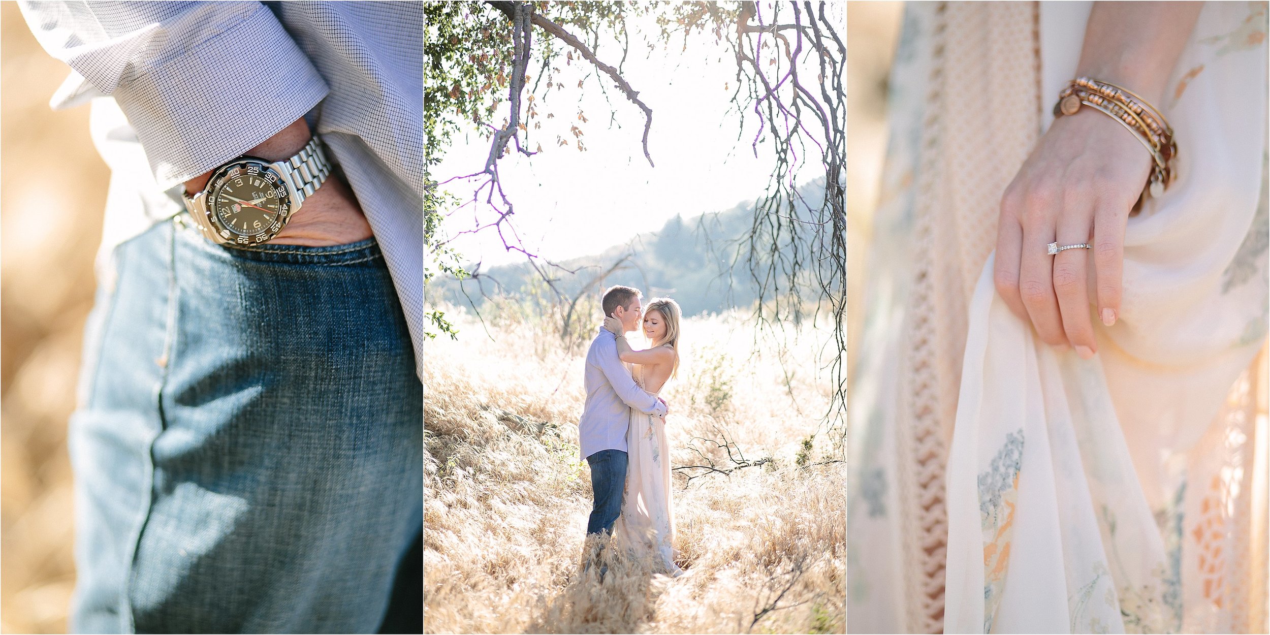 Santa Clarita Engagement Detail Photo