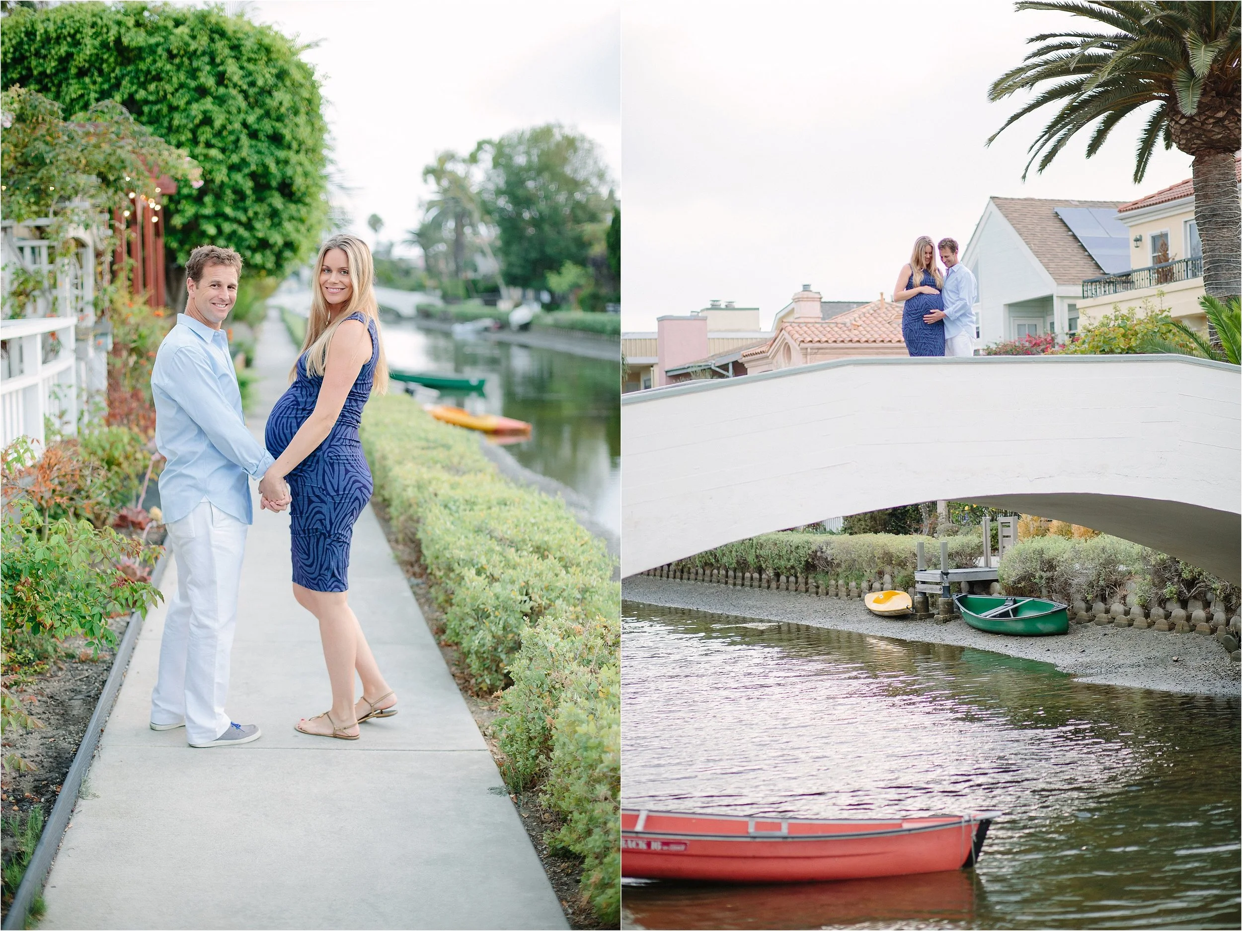Venice Canals Maternity Photo