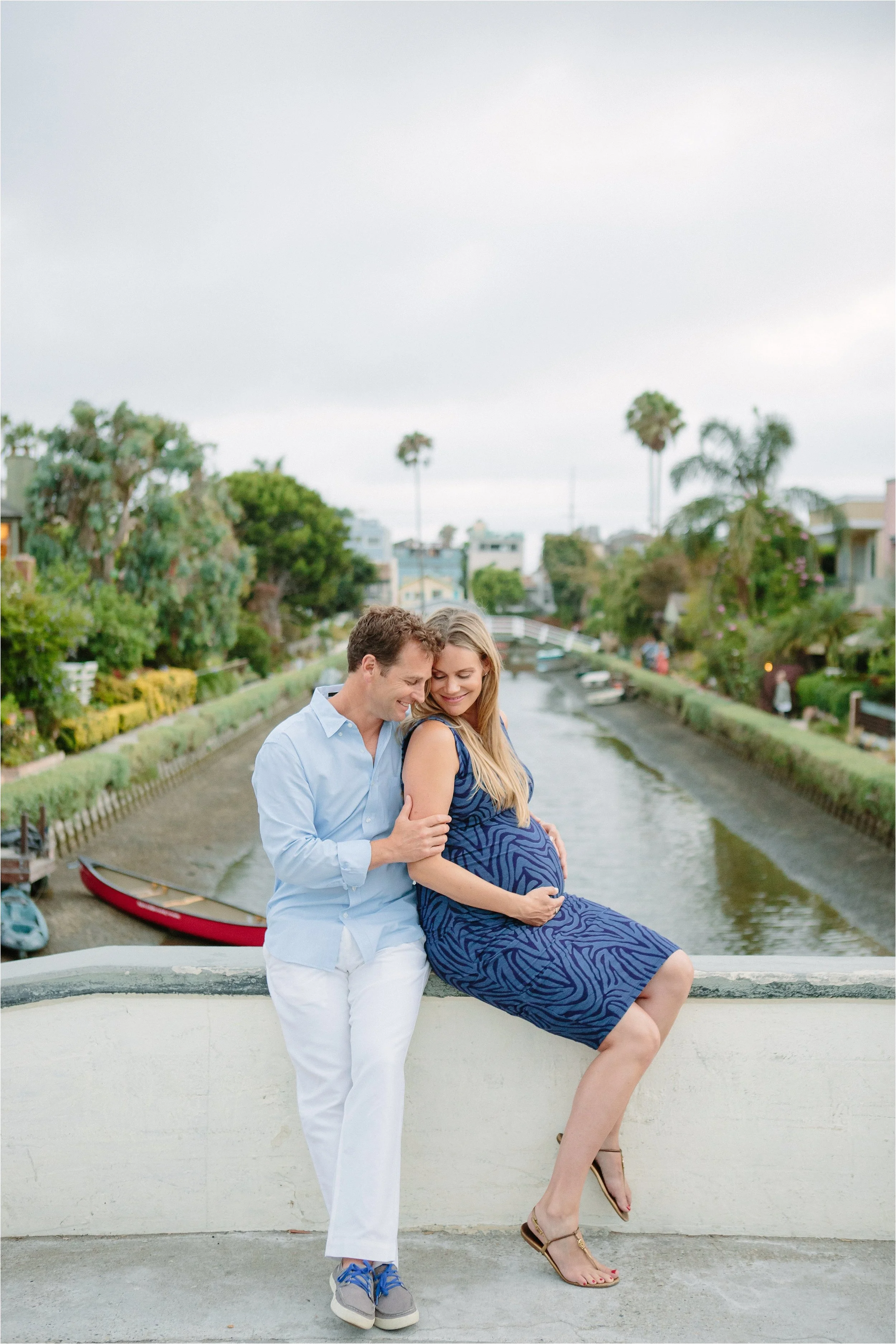 Venice Canals Expecting Parents Photo