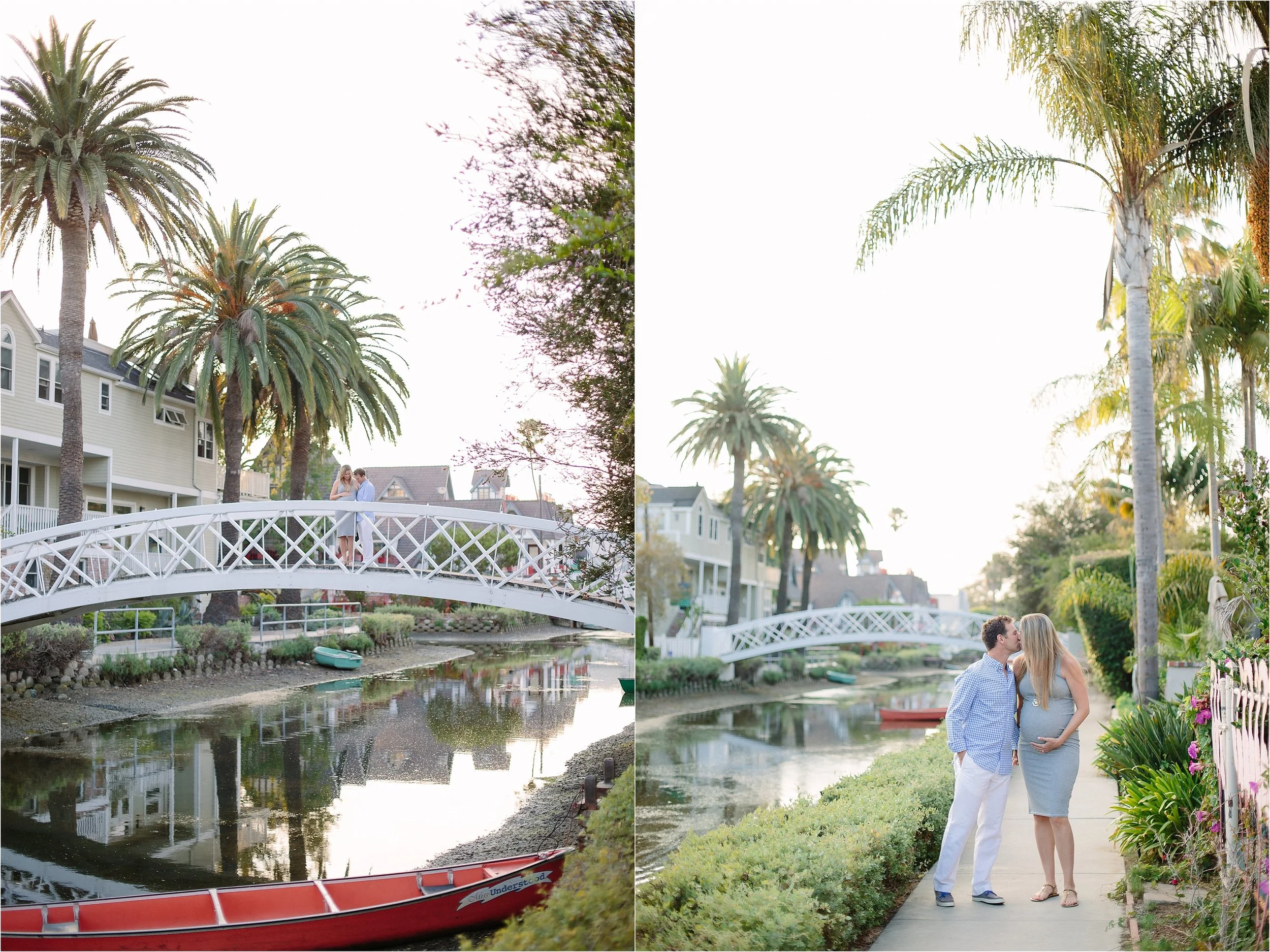 Venice boardwalk Maternity Photo
