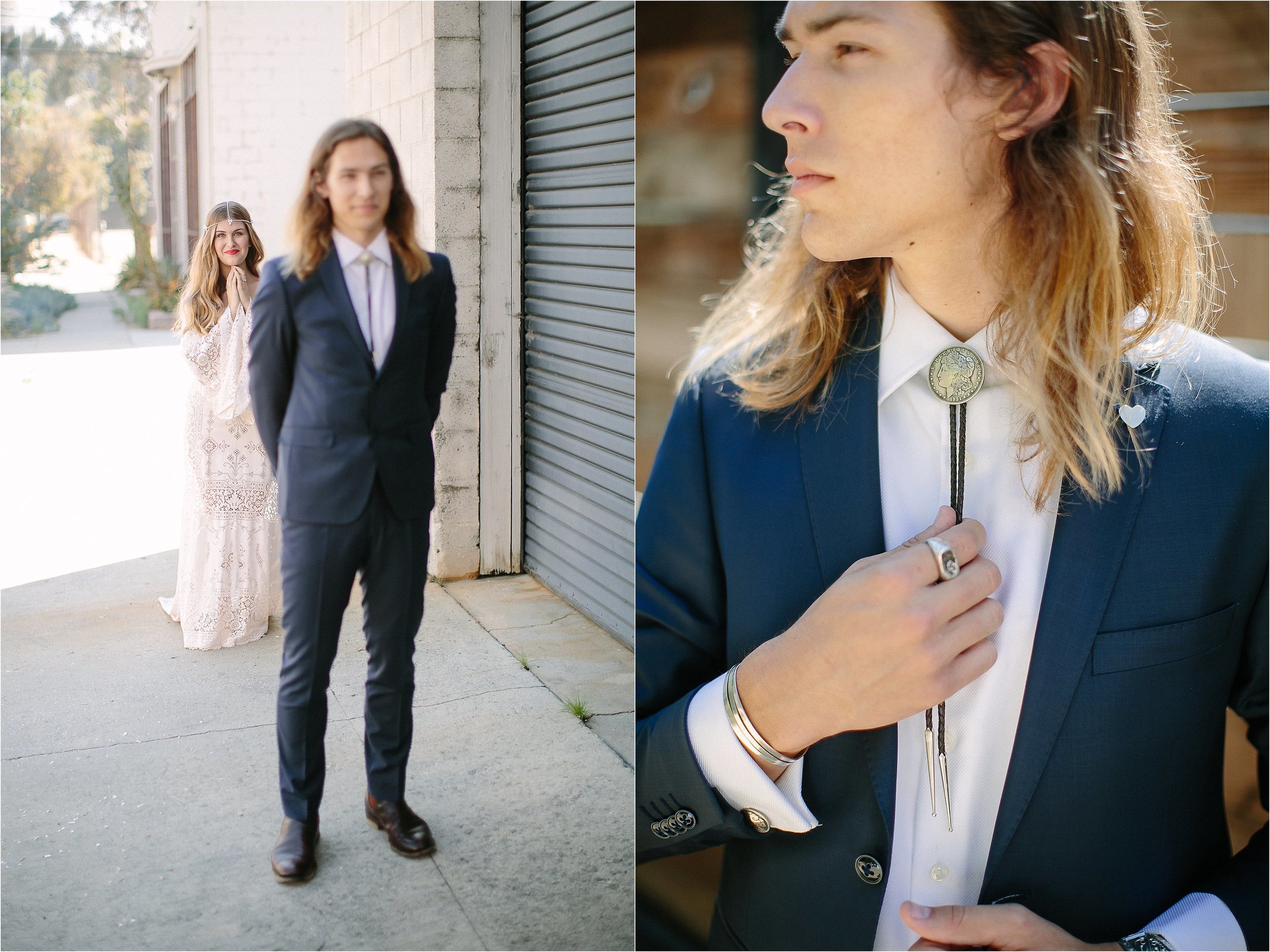 Custom Bolero Tie Detail Photo