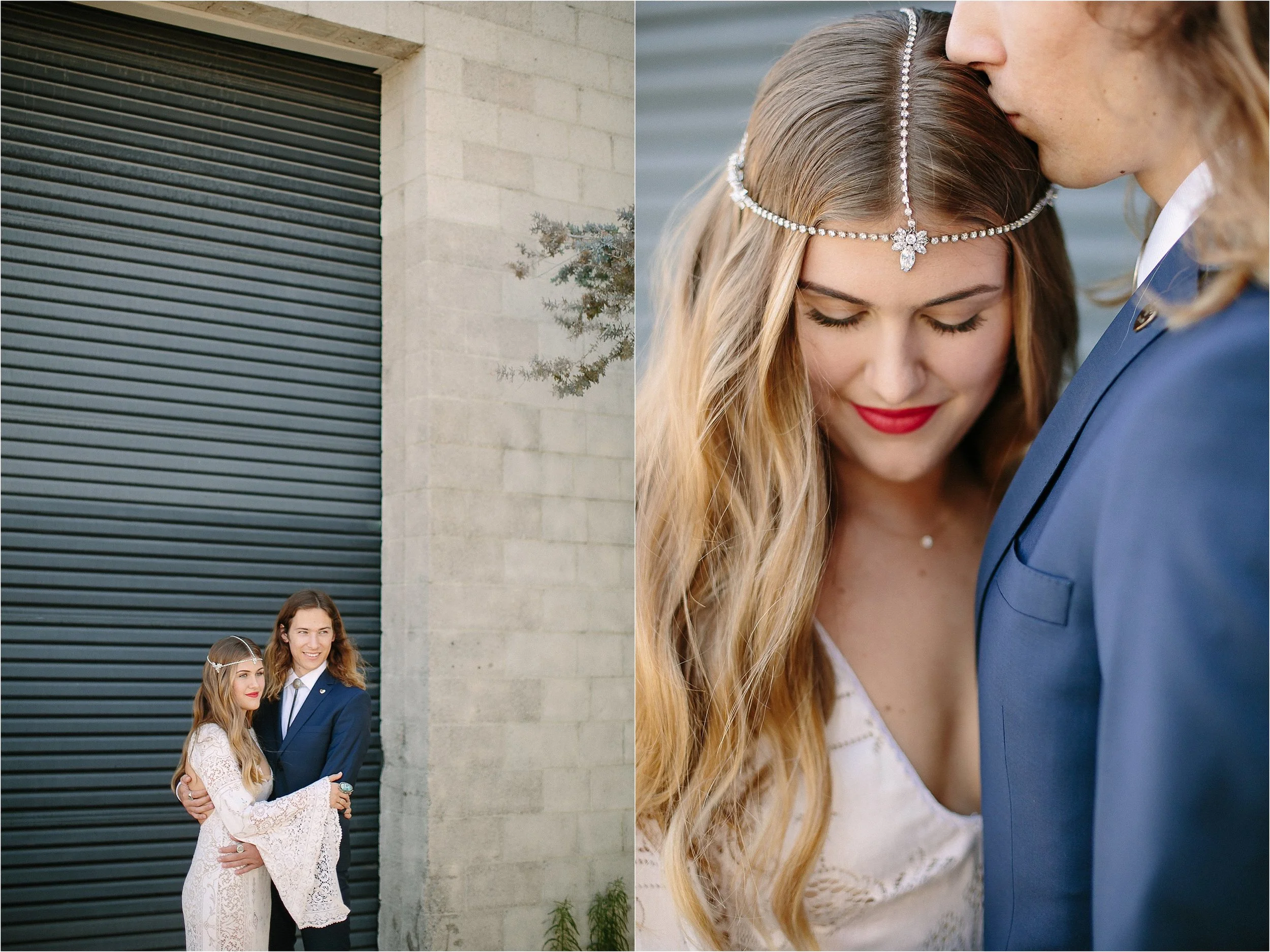 Samantha Wills Bridal Headpiece Detail Photo