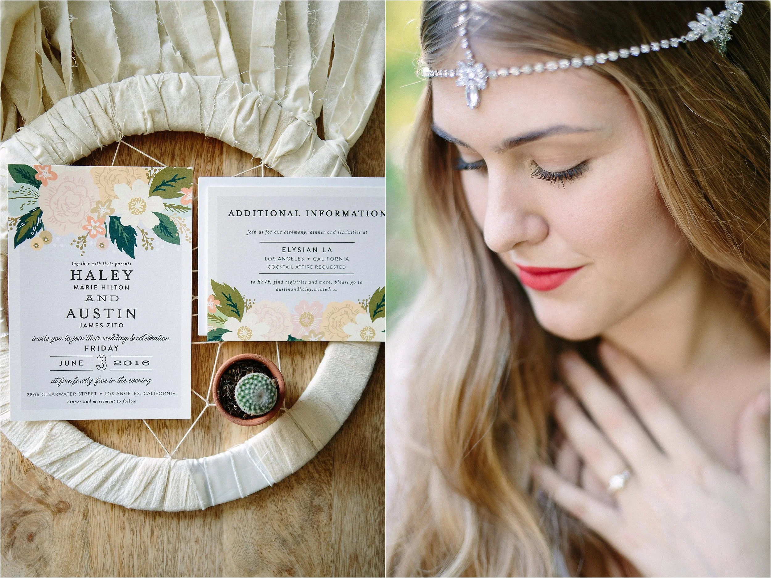 Wedding Invitation Detail Photo