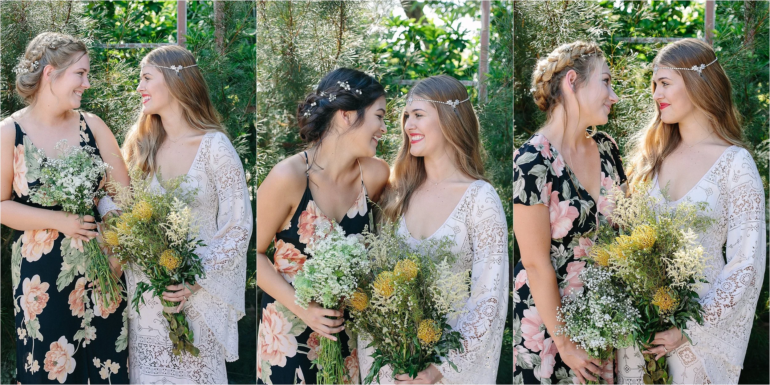 A Bride & her maids