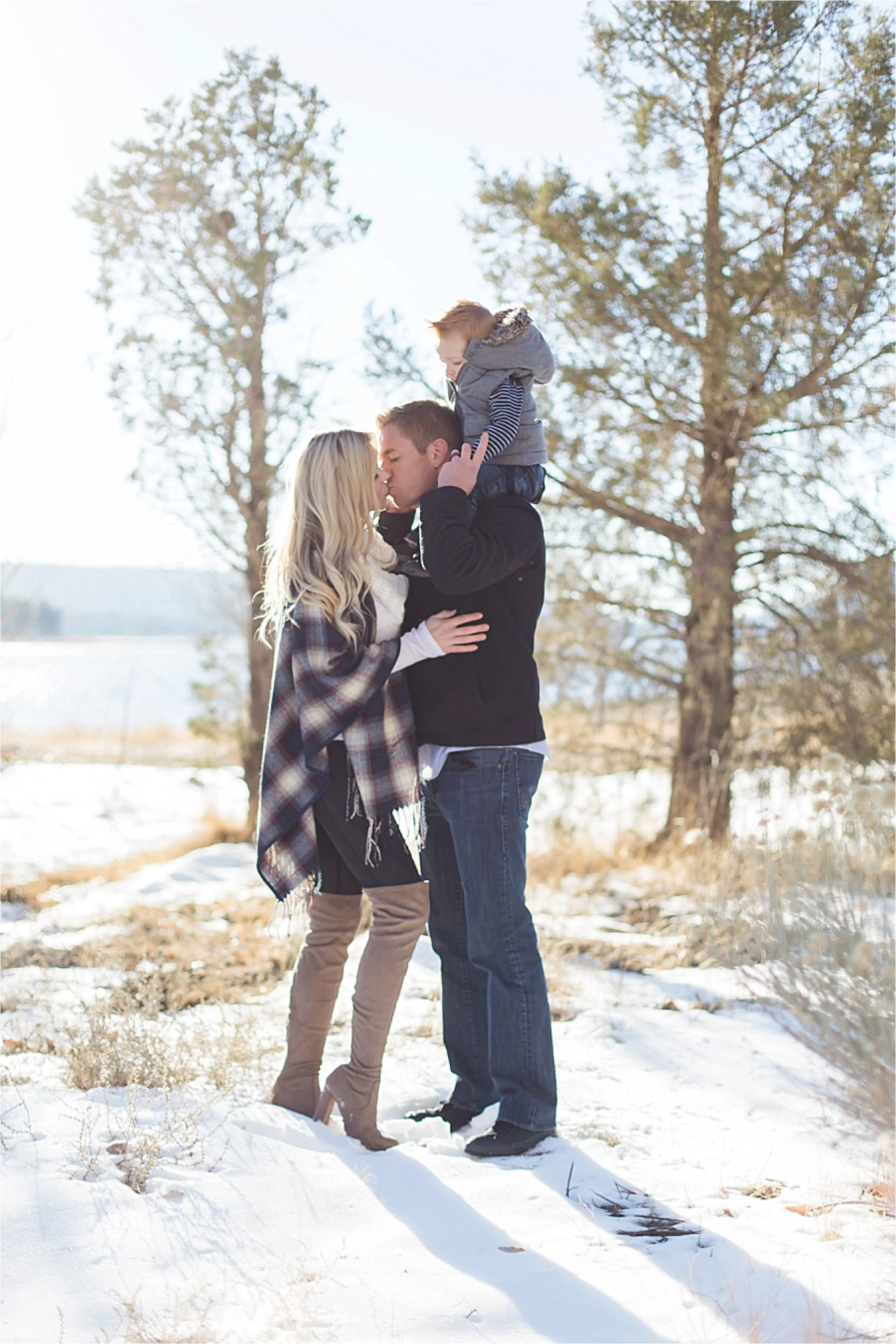Christmas Kiss on Big Bear Lake
