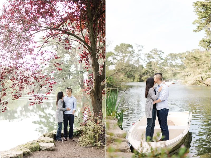 San Francisco Lake Engagement