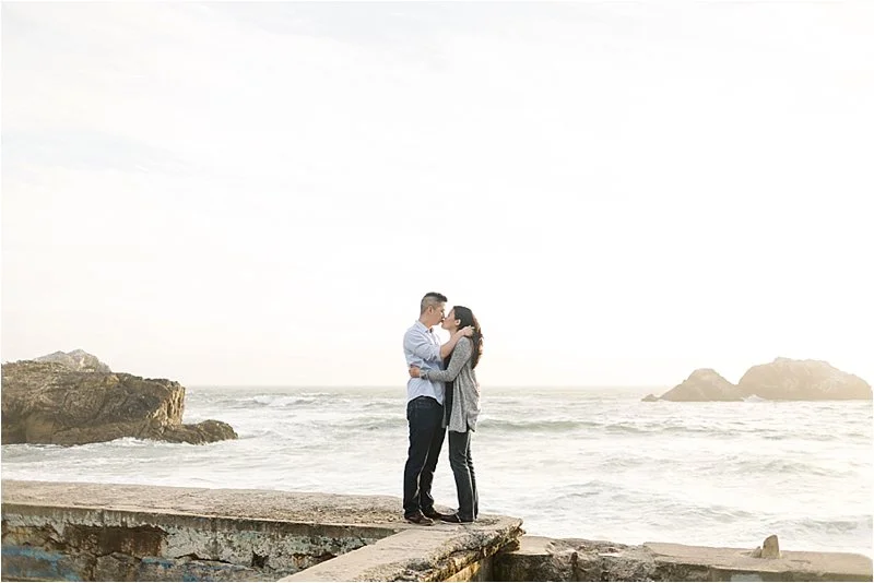 Sutro Bath Sunset Photos