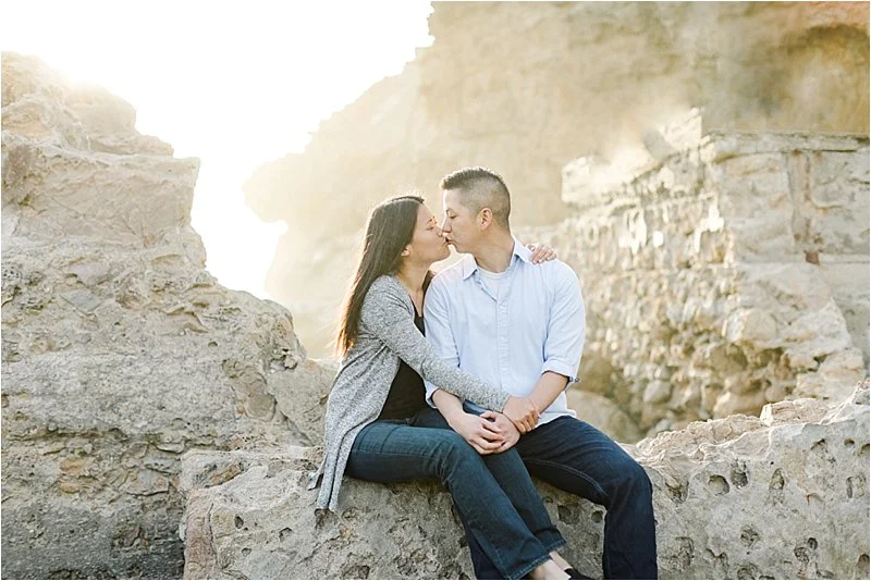 Magic Hour Kiss at Sutro Baths