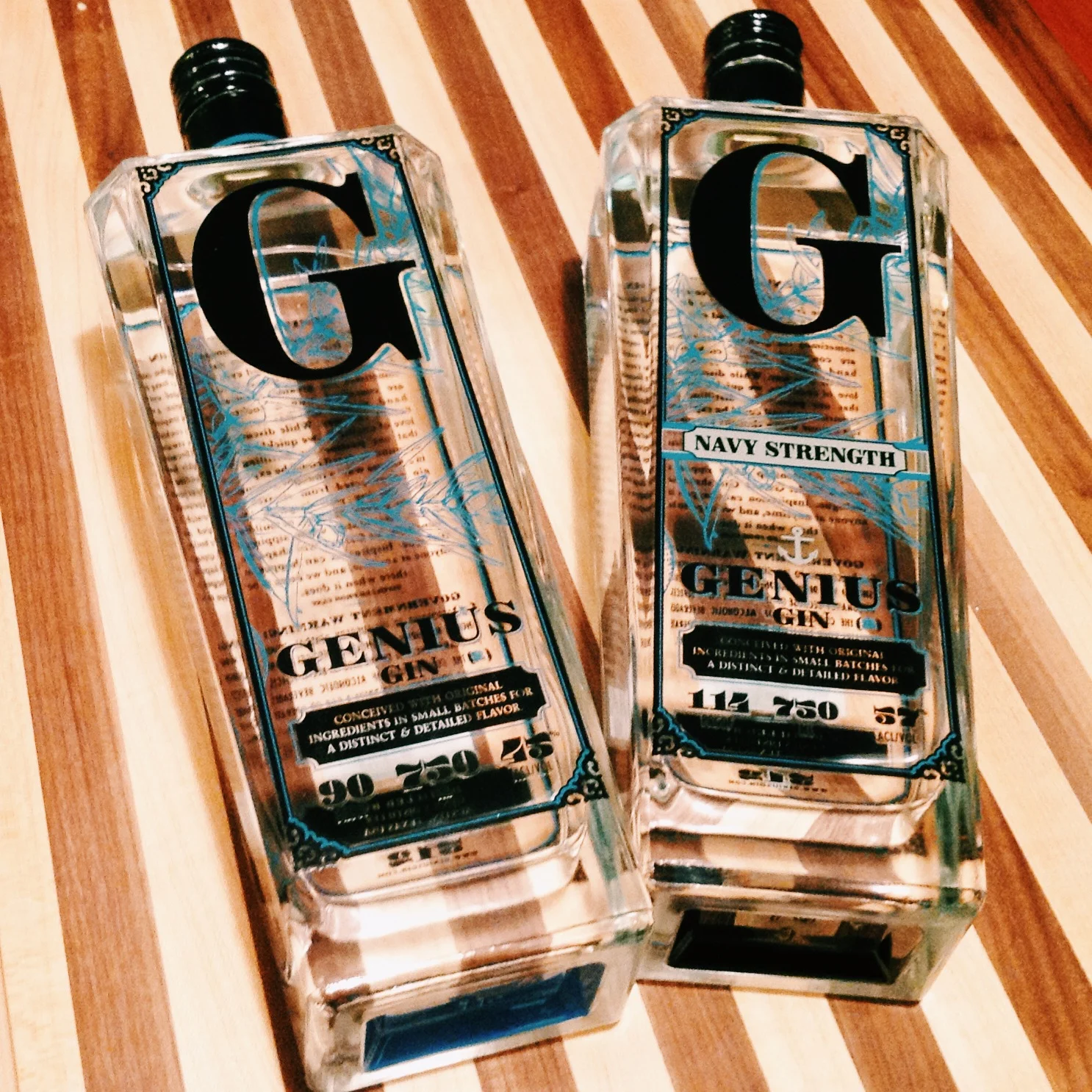 Review of "Genius Gin" a Craft Gin of The Gods.
