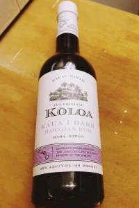 Rum Review: Kōloa Kaua'i Dark Hawaiian Rum.