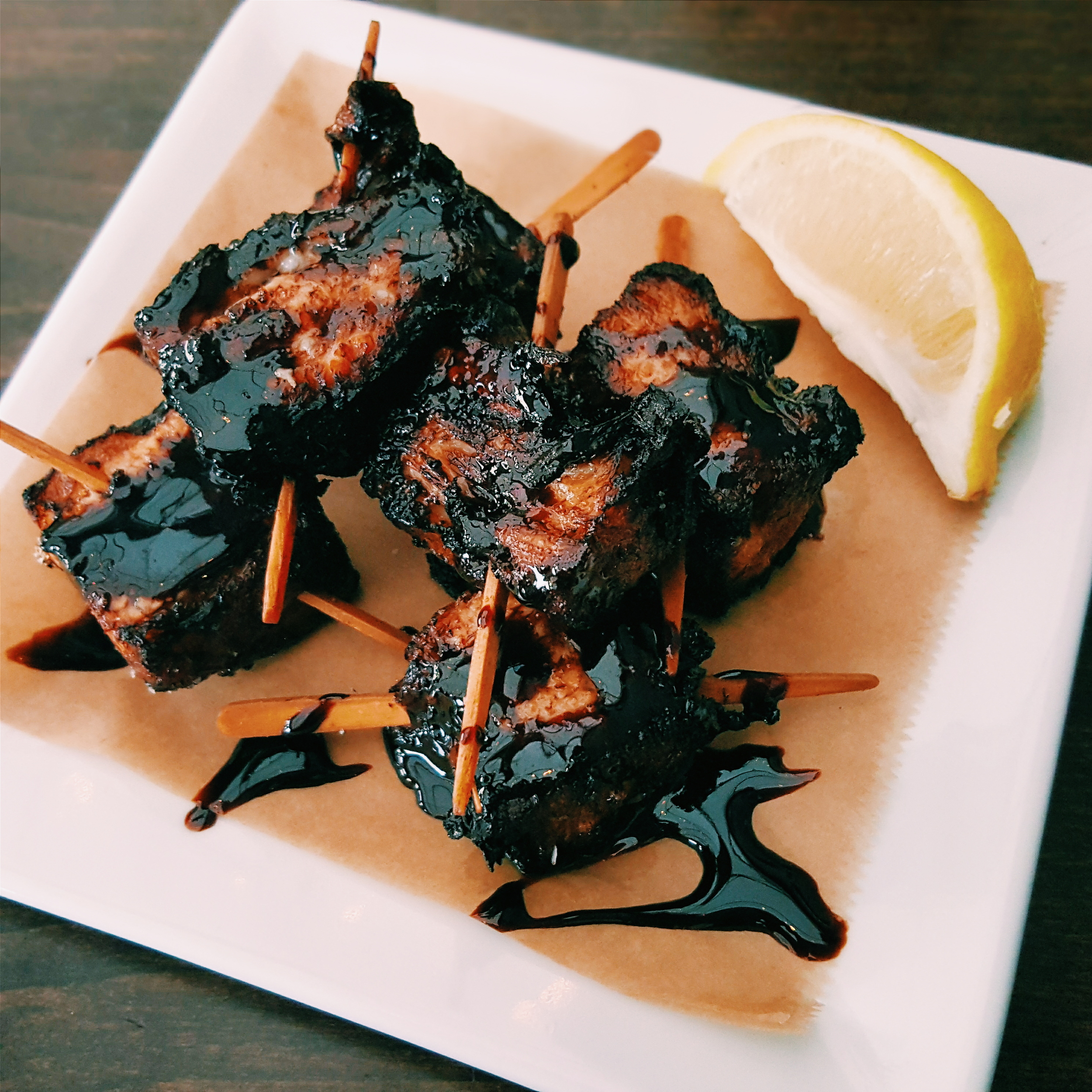 Pork Belly Skewers