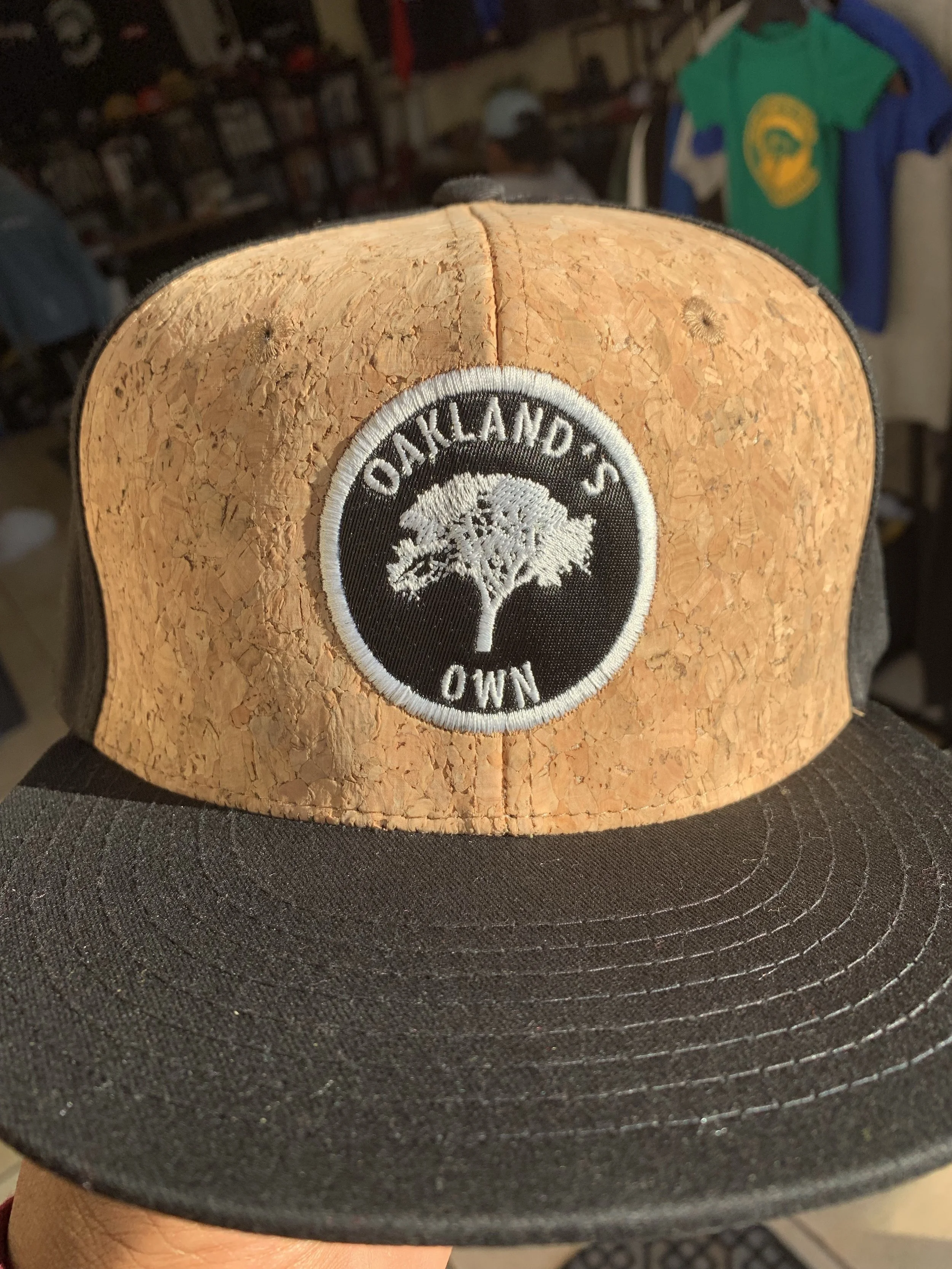 Cork Snapback Hat — Oakland's Own