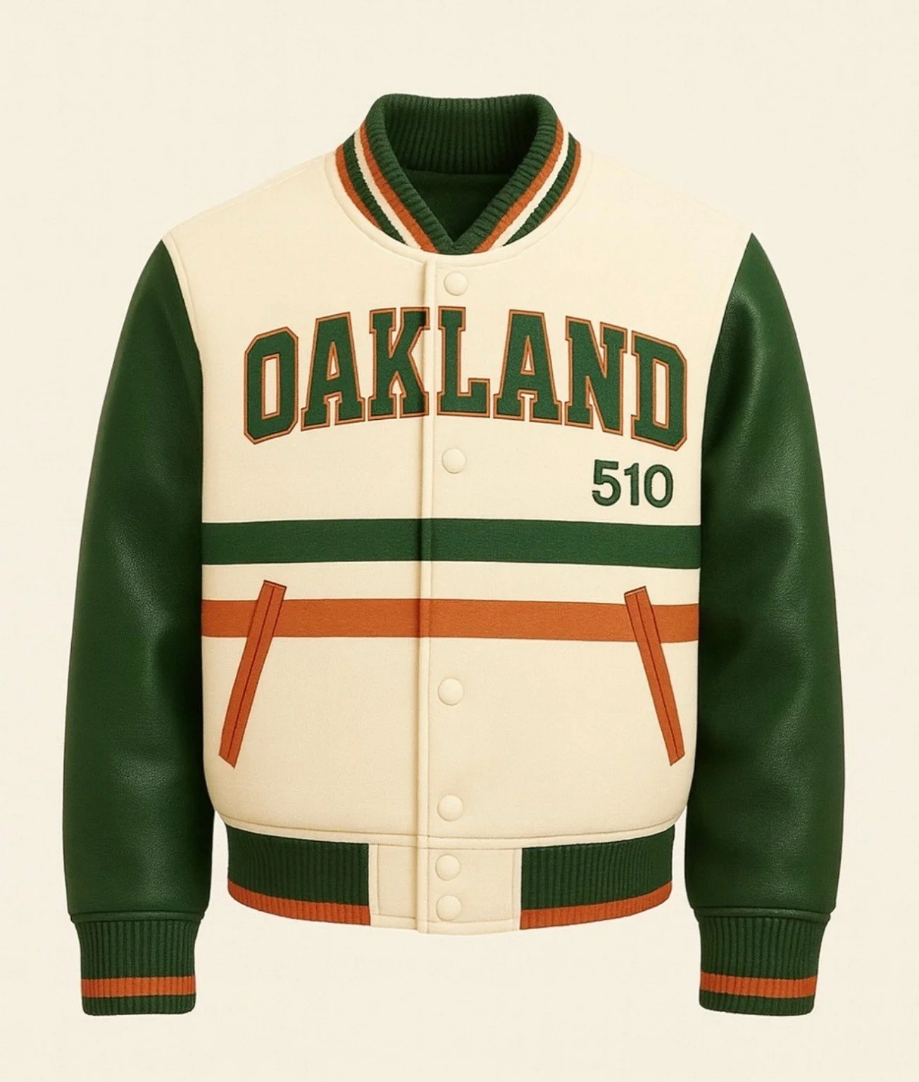 Oakland’s Own 510 Varsity Jacket