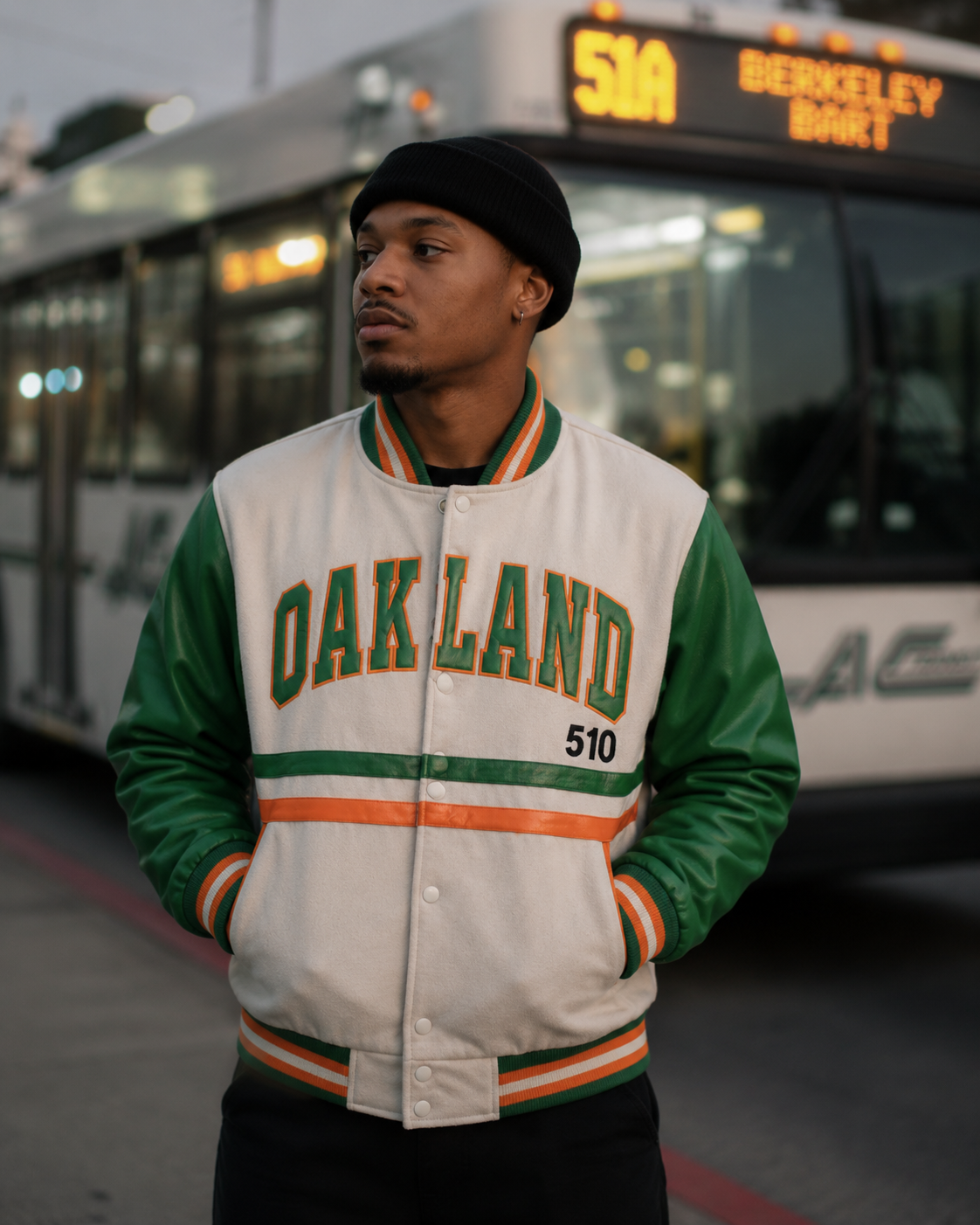 Oakland’s Own 510 Varsity Jacket