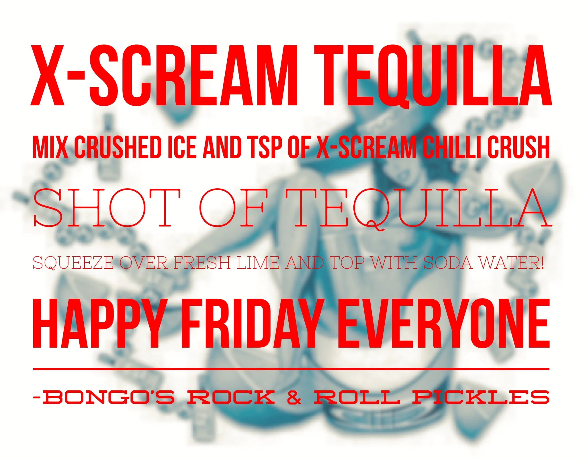 Screaming Tequilla Cocktail