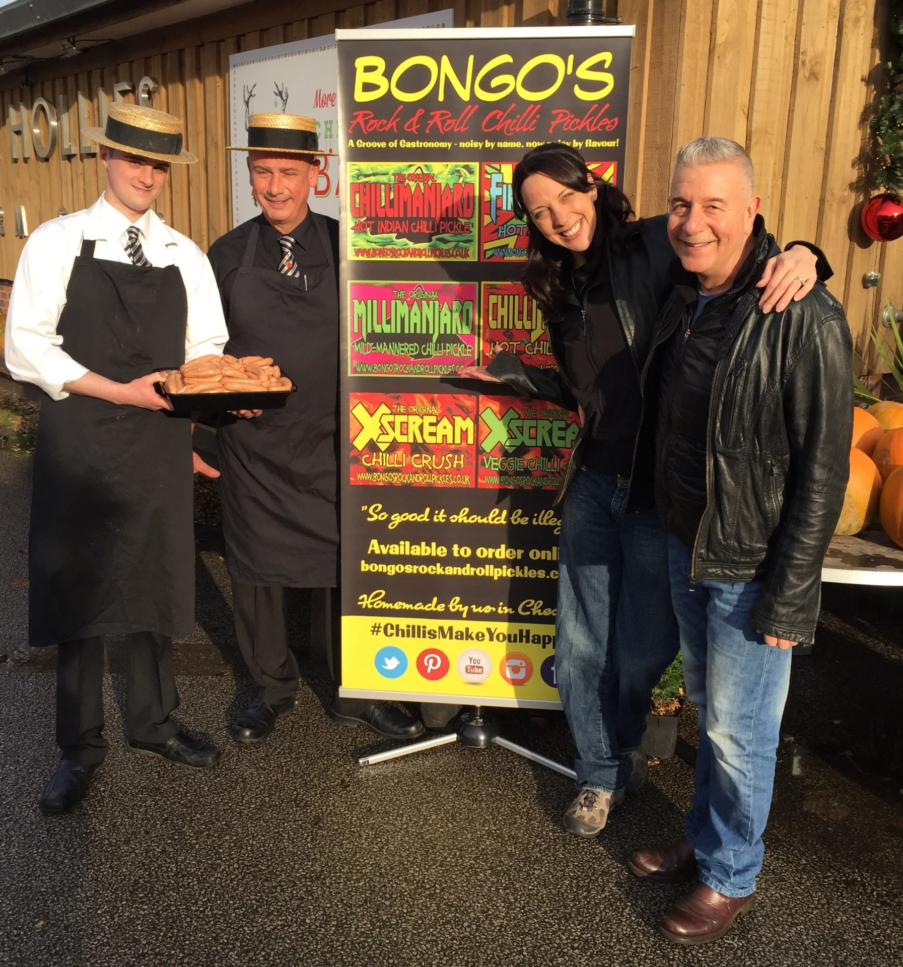 Andrew, Dale and Bongo's