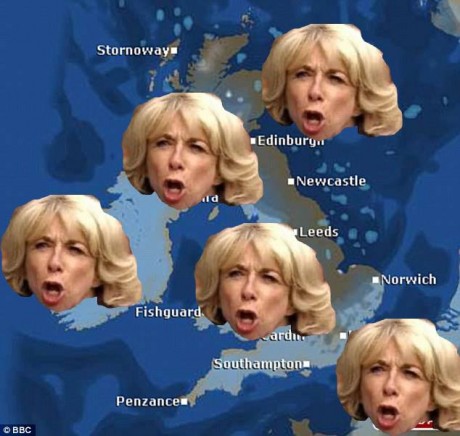 Gale Force Warnings in West Kirby!