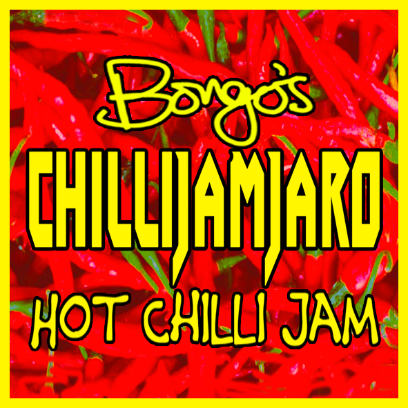 Bongo's delicious Chilli Jam Recipe made in UK