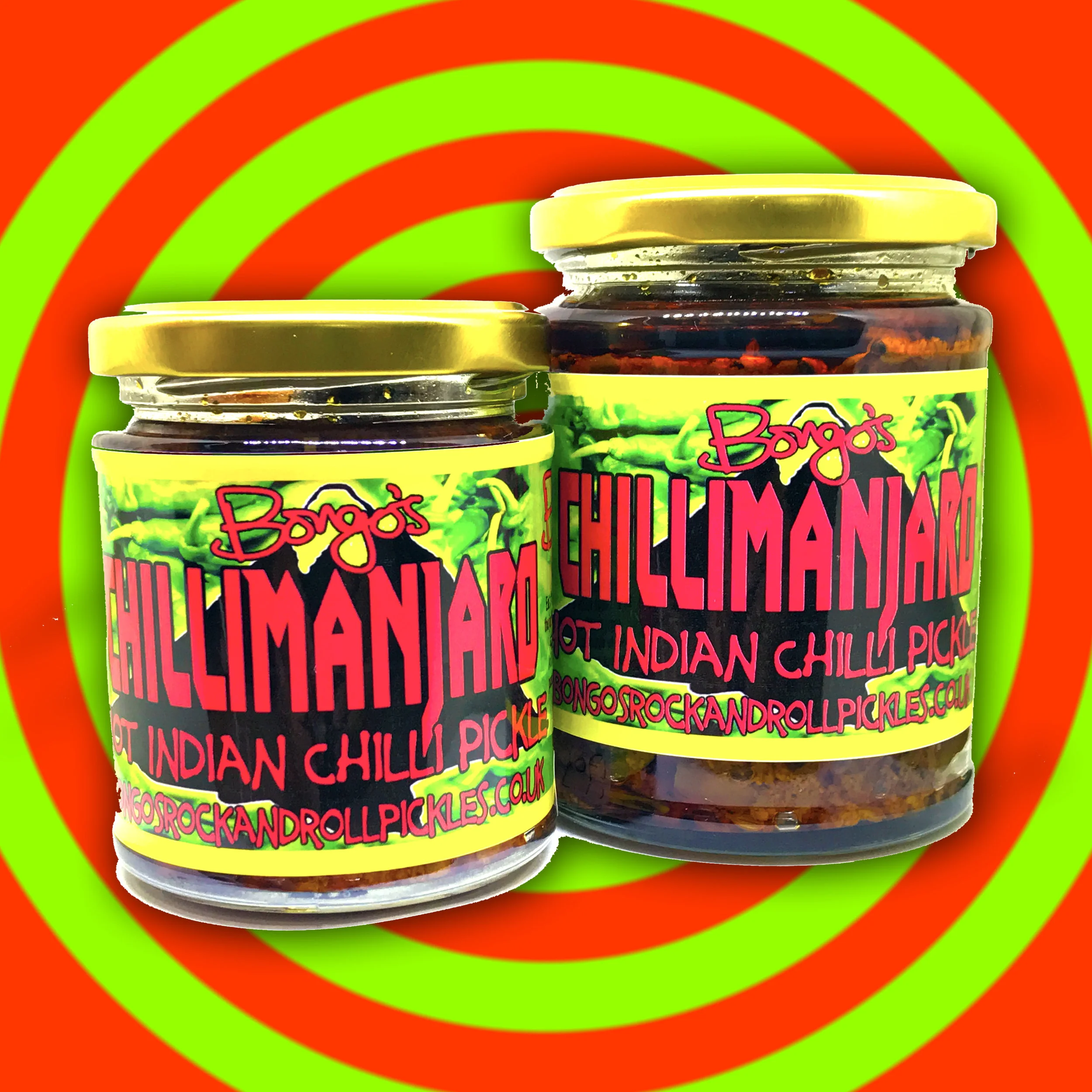 Get your reg or large jar of our bestselling Chilli Pickle