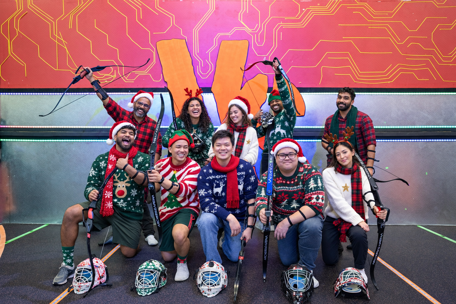 Office Holiday Party Ideas in Toronto: Skip the Boring Dinner, Start a Battle