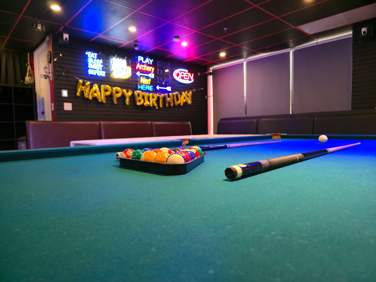 Corporate team karaoke and games at Archers Arena in Toronto