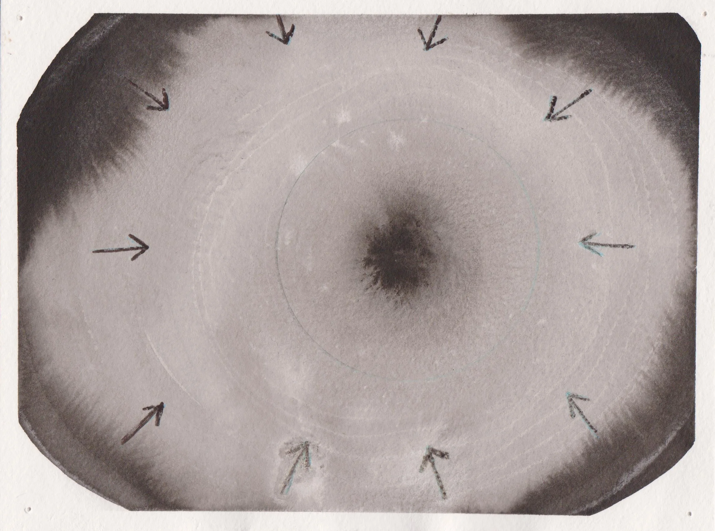 Trying to See Through a Gravitational Field