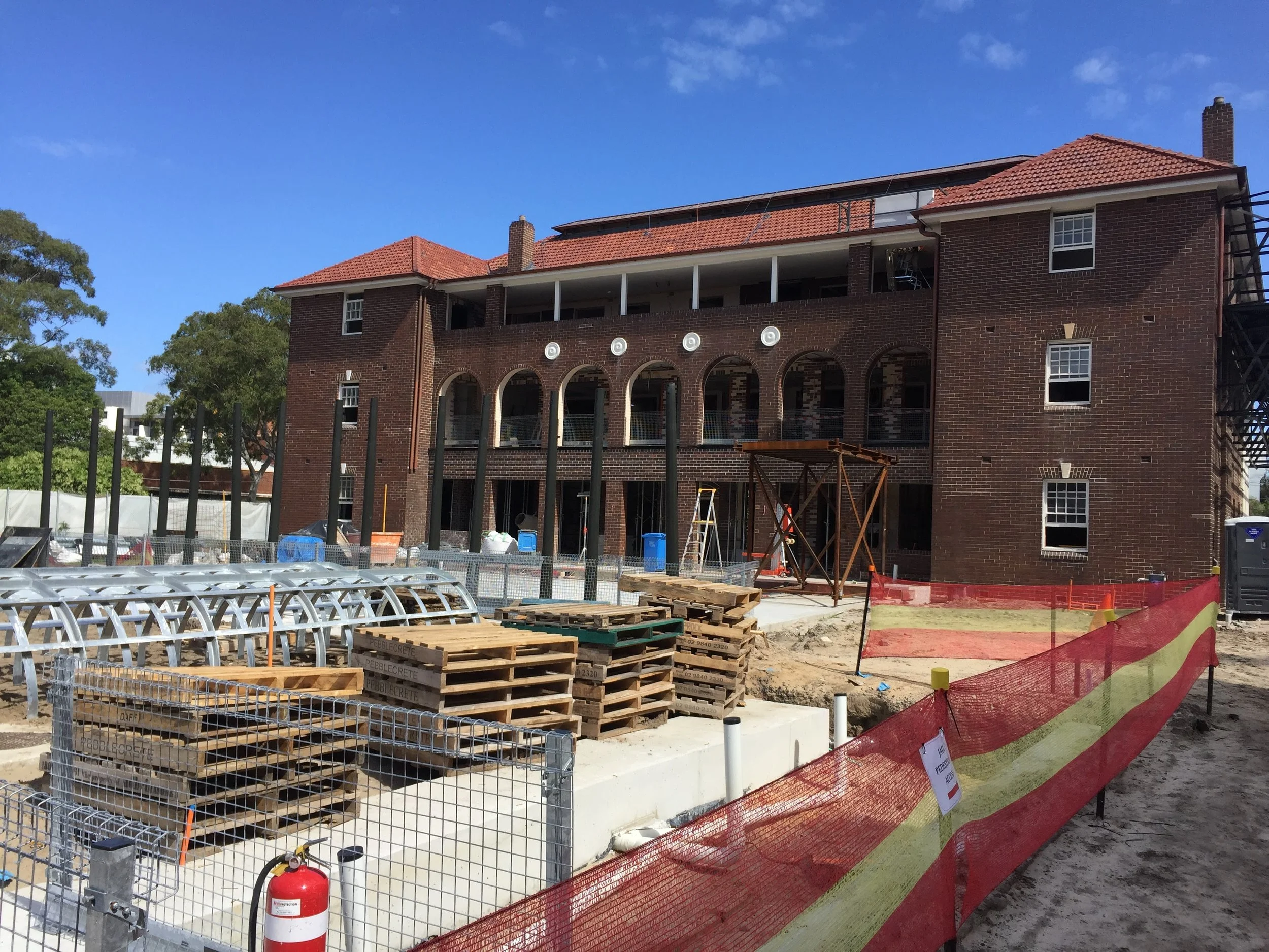 The Esme Cahill Building is being transformed into the Joynton Avenue Creative Centre