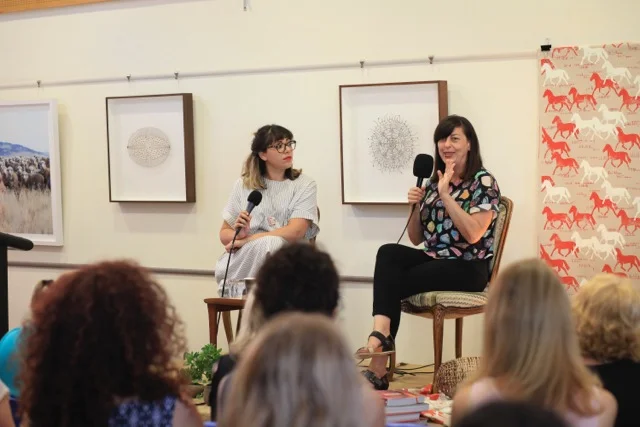 Speaking with Liane Rossler at In Conversation: Creative Women in North Sydney