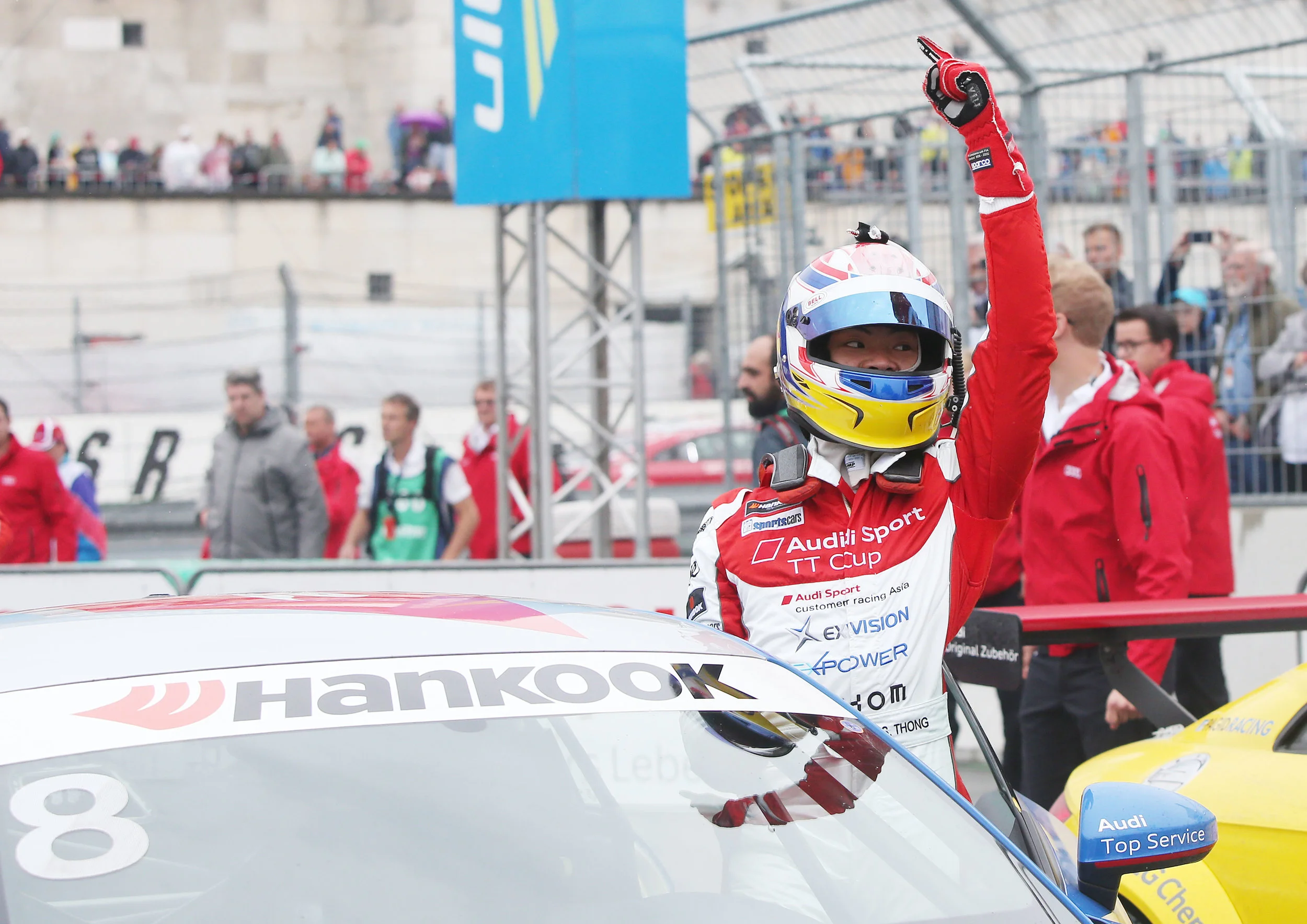 Double Pole Position and Race Win for Shaun Thong at Norisring