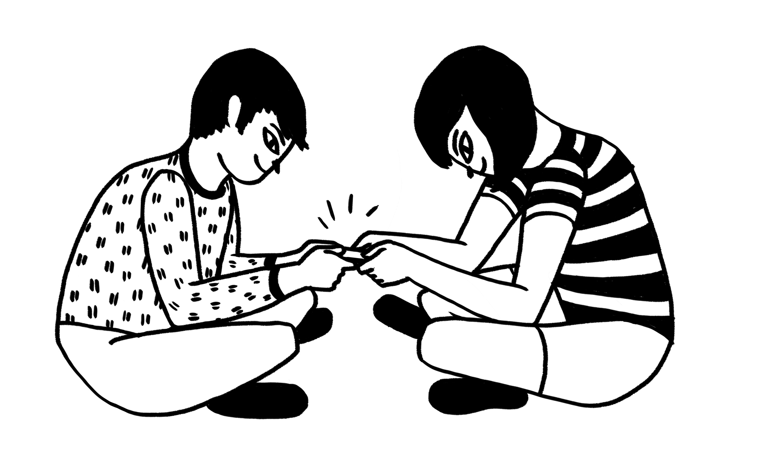 spot illustration for snapchat game