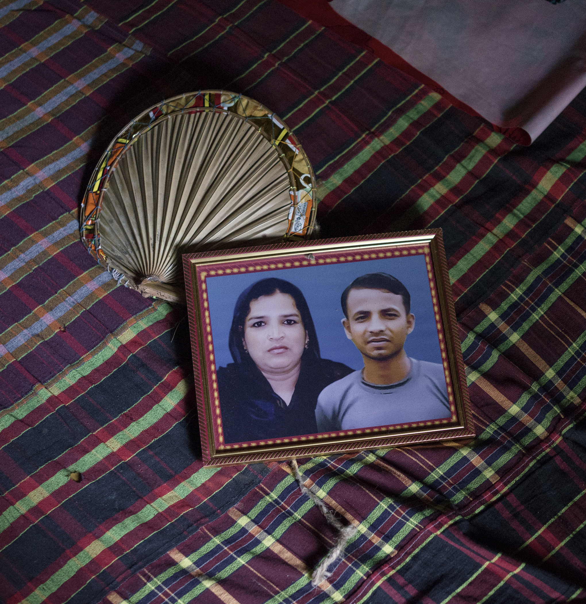 Nazma’s picture with her son becomes only a memory as the disaster claimed her life.