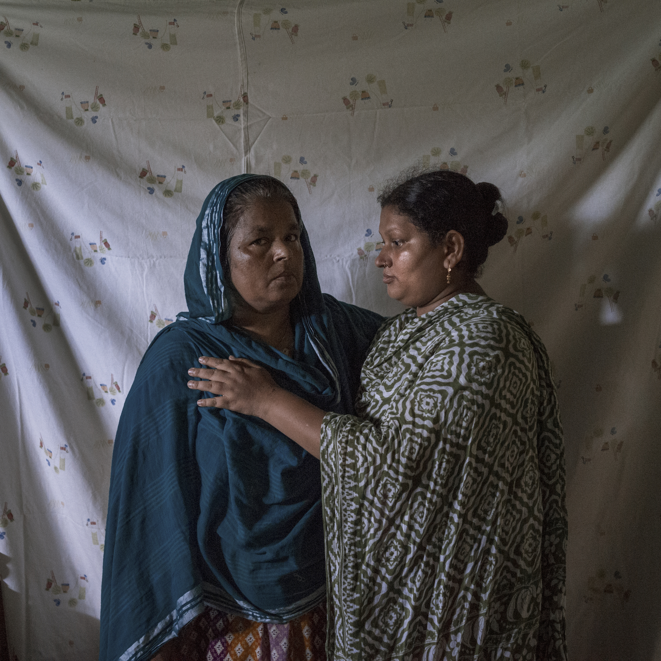 Shilpi started working when she was very young to help her parents, but now she has become dependant on her mother Shefali Begum, as She was injured severely while she was working inside Rana Plaza