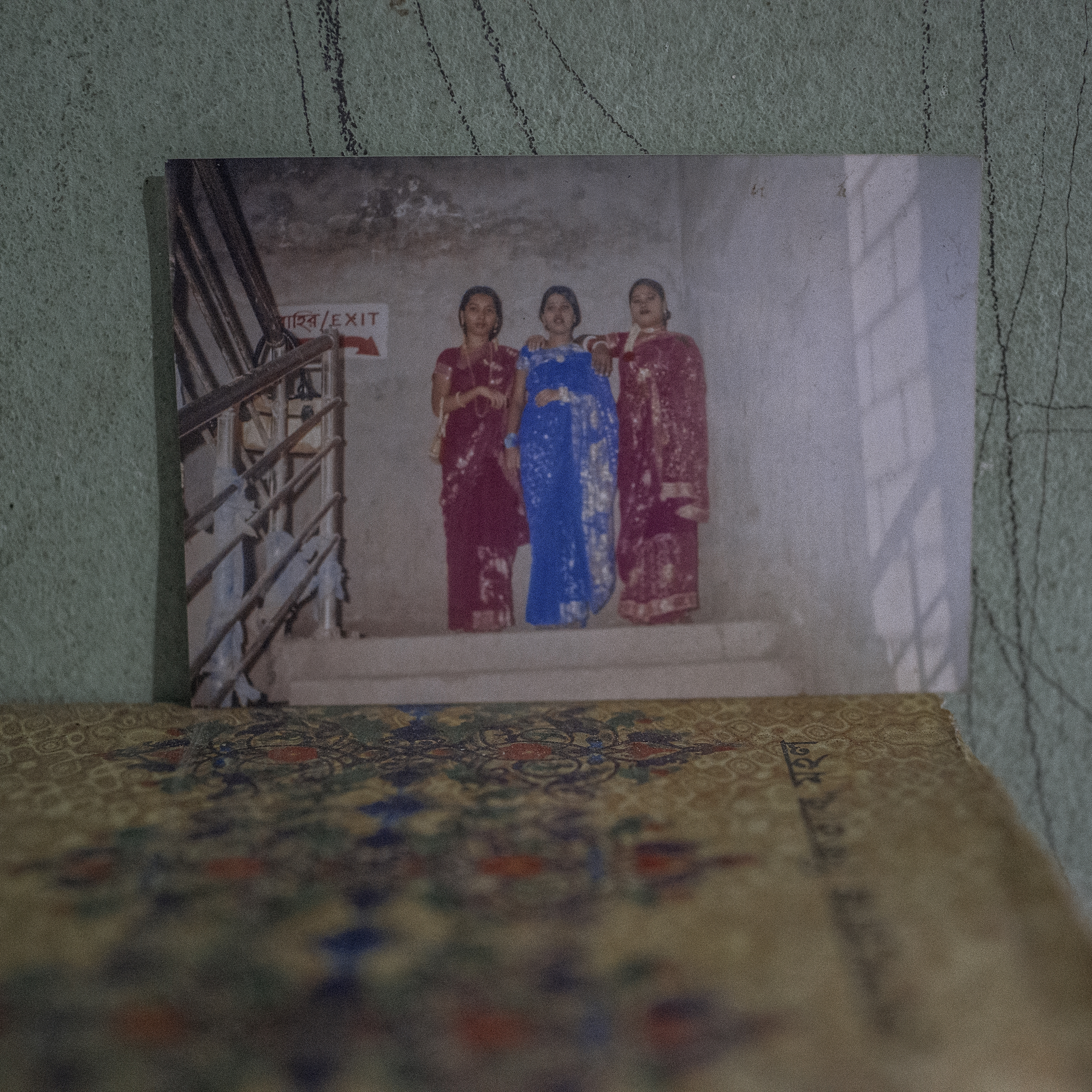 Lipi Aktar with her friends who died in Rana plaza collapse
