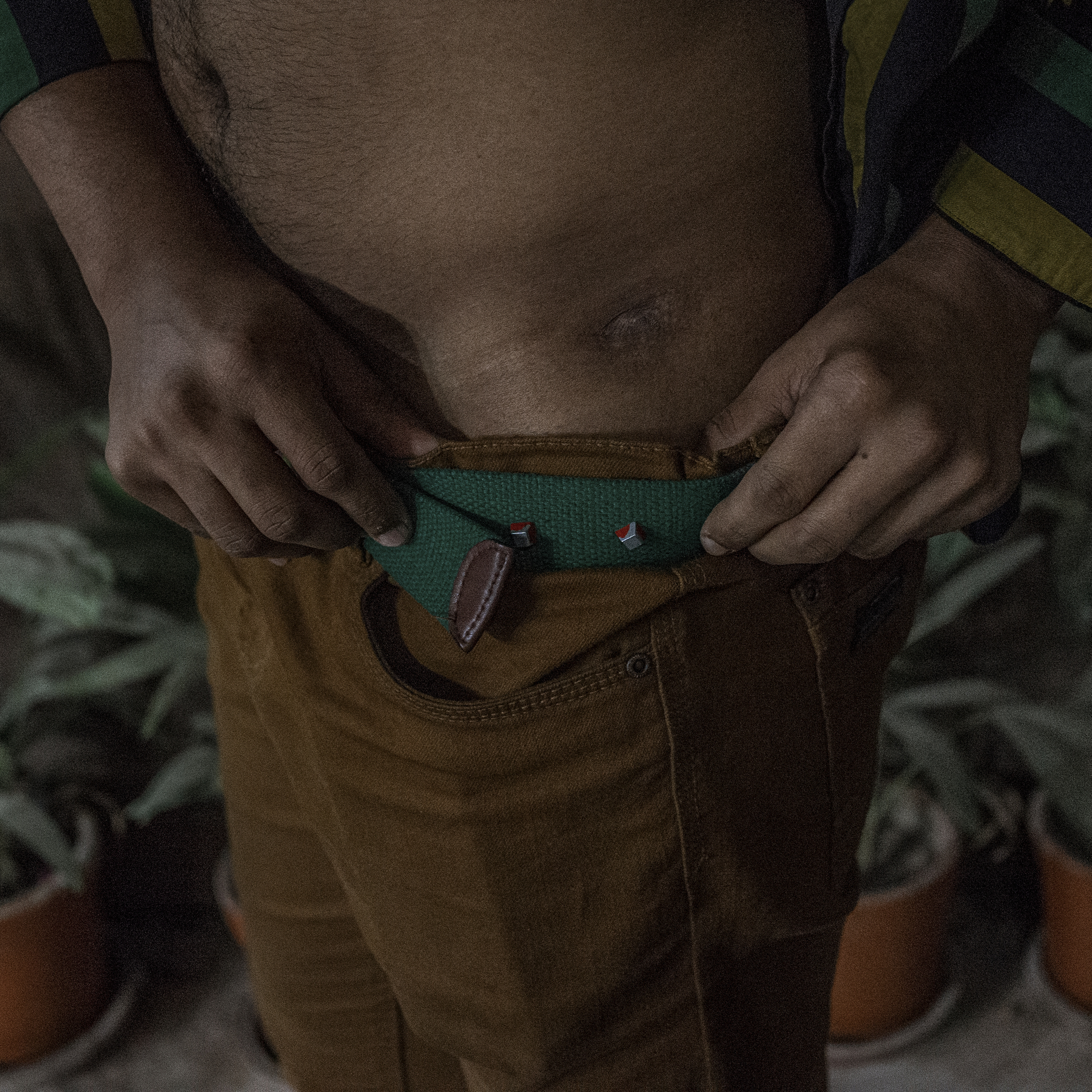 Shumon lives with the scars Rana Plaza left in his mind and body. When the building collapsed, a rod pierced through his waist and injured him severely.